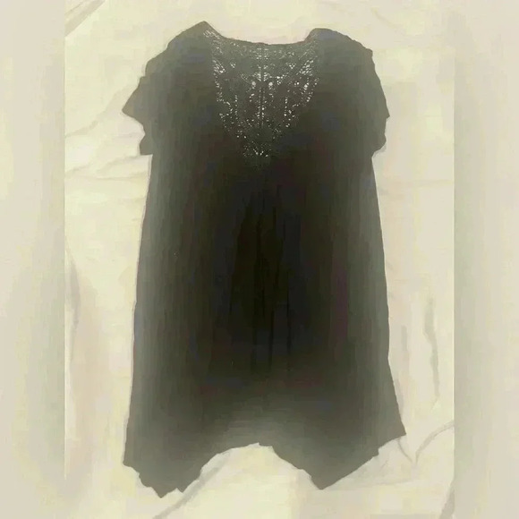 Apt 9 Open Knit Cardigan Size Small Black - Picture 4 of 6